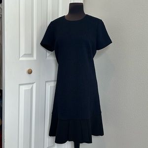 Tory Burch Navy and Black Knit Dress